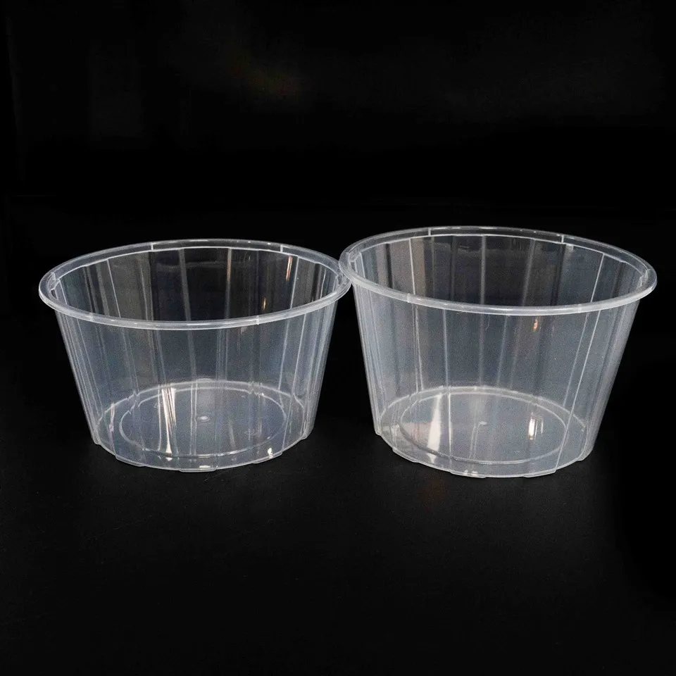 Solidne plastikowe miski - idealne do serwowania dipów i sosów